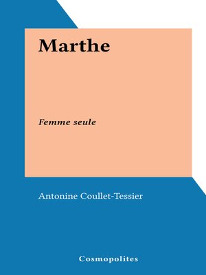 cover image of Marthe